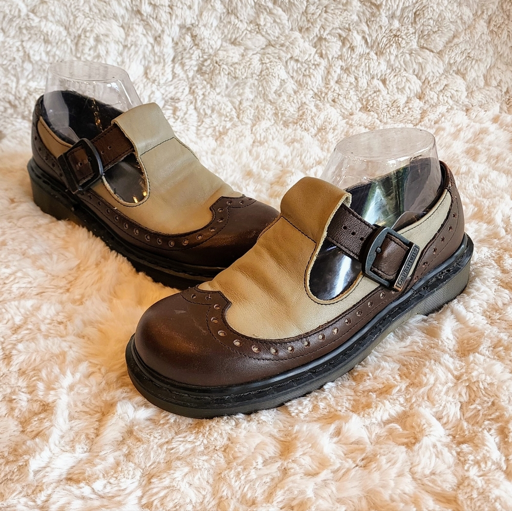 VTG Dr. Martens Brogue Mary Jane - Picture 1 of 11